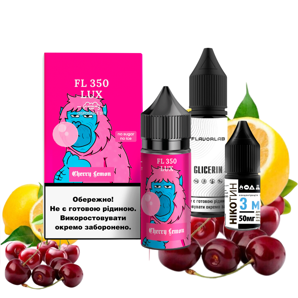 Flavorlab FL350 LUX 30 мл: Набір для самостійного приготування рідини