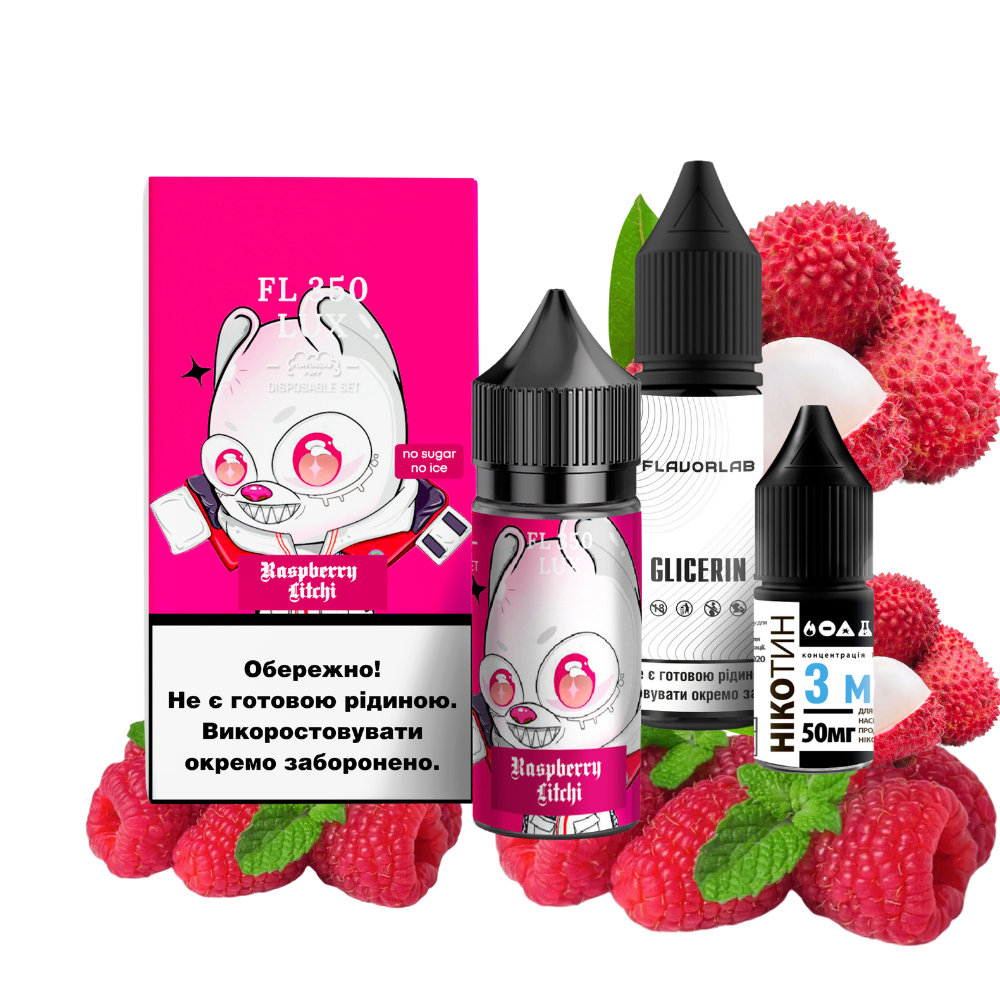 Flavorlab FL350 LUX 30 мл: Набір для самостійного приготування рідини