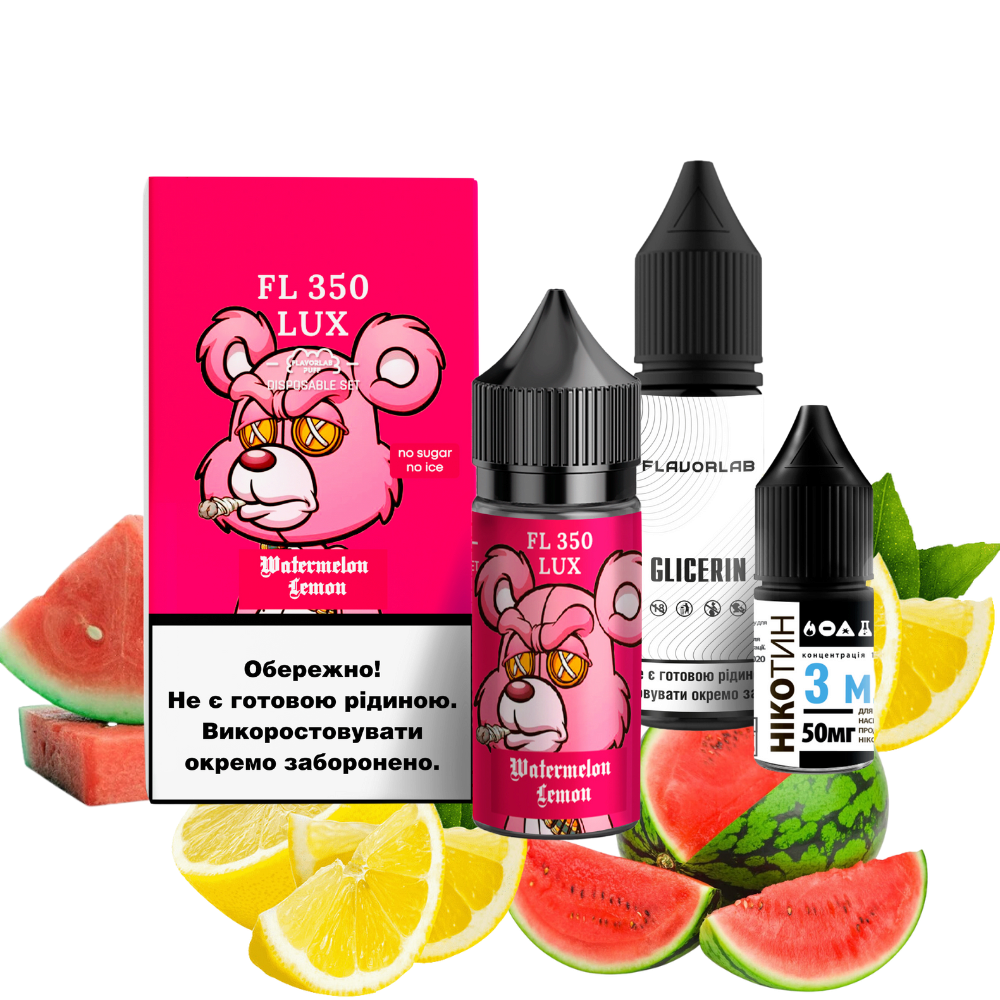 Flavorlab FL350 LUX 30 мл: Набір для самостійного приготування рідини