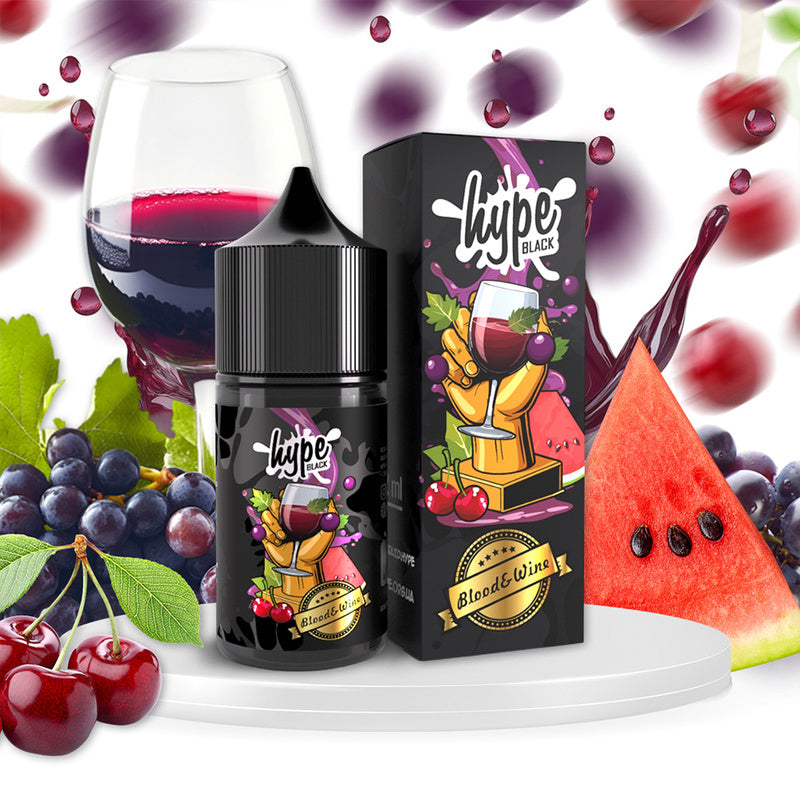 Набор для самозамісу Hype Black 30 мл Blood&Wine
