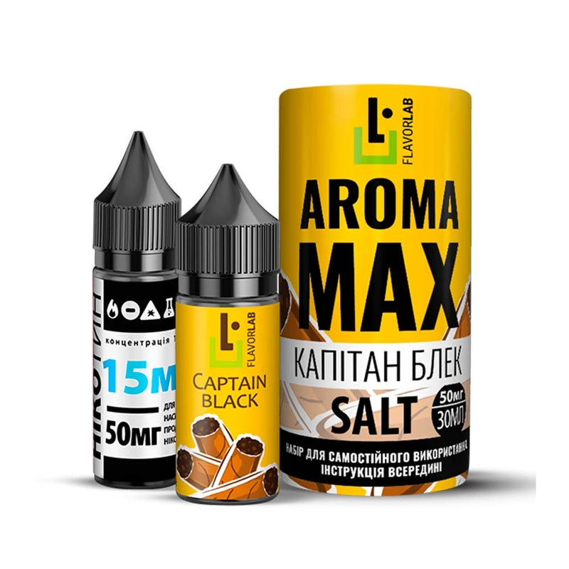 Набор для самозамісу Flavorlab Aroma MAX 30 мл Капітан блек