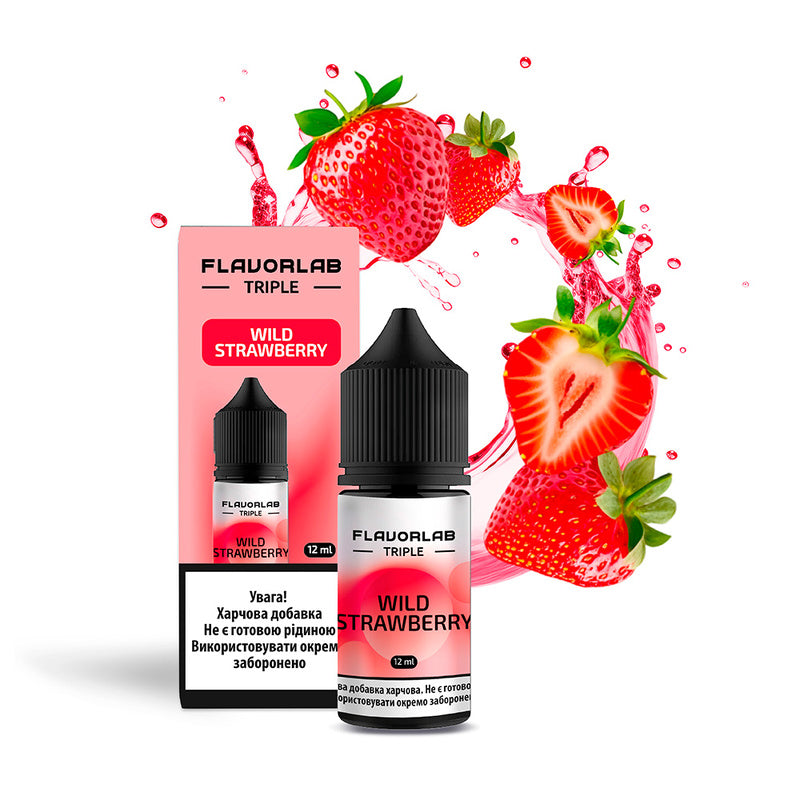 Набор для самозамісу Flavorlab Triple 30 мл Wild strawberry